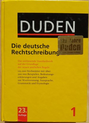 Duden, Die deutsche Rechtschreibung