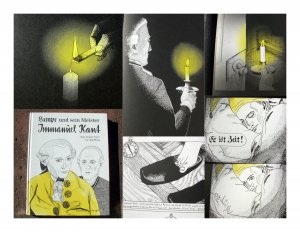 Lampe und sein Meister Immanuel Kant. Eine Graphic Novel von Antje Herzog. Illustrationen, Text und Einbandgestaltung von Antje Herzog. Buchherstellung […]