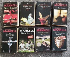 gebrauchtes Buch – Henning Mankell – Henning Mankell - Krimi Konvolut - 8 Bücher