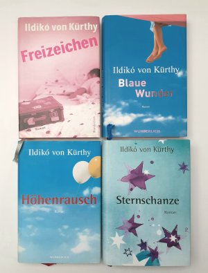 4 X Ildiko von Kürthy - Freizeichen + Blaue Wunder + Höhenrausch + Sternschanze