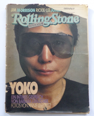 ROLLING STONE (deutsche ausgabe) - oktober 1981 : YOKO, ein intimes Gespräch