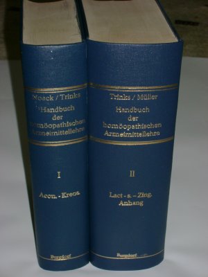 Handbuch der homöopathischen Arzneimittellehre: Band 1+2 (A-Z), vollständig. Nach den gesamten älteren und bis auf die neueste Zeit herab genau revidierten […]