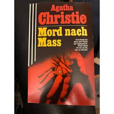 gebrauchtes Buch – Agatha Christie – Mord nach Mass