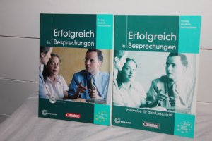 Erfolgreich in Besprechungen: Erfolgreich in Besprechungen - Kursbuch mit Audio-CD plus Hinweise für den Unterricht