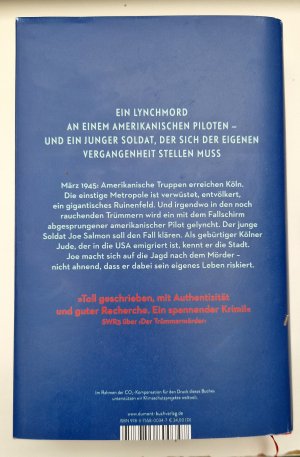 gebrauchtes Buch – Cay Rademacher – Nacht der Ruinen – Kriminalroman