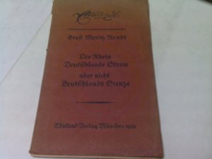 Der Rhein. Deutschlands Strom aber nicht Deutschlands Grenze.