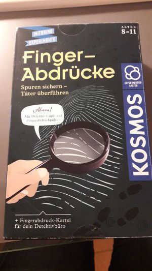 KOSMOS 657796 - Finger-Abdrücke, Experimentierkasten, Mitbring-Experimente