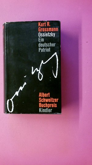 antiquarisches Buch – R. Grossmann – OSSIETZKY. EIN DEUTSCHER PATRIOT.