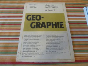 Geographie: Geographie Arbeitsmaterialien Klasse 5