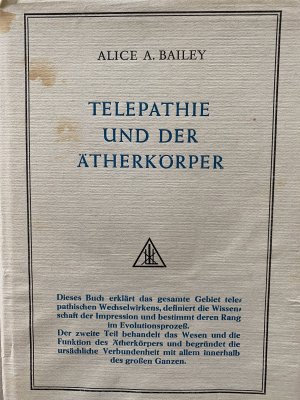 Telepathie und der Ätherkörper