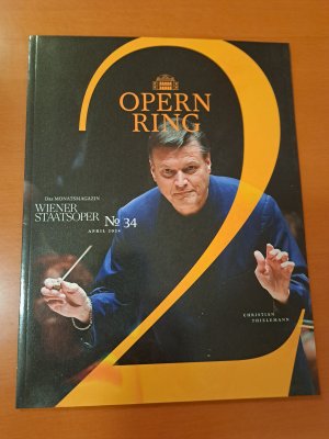 gebrauchtes Buch – Sergio Morabito – Opernring. Das Monatsmagazin Wiener Staatsoper No 34 gebrauchtes Buch – Sergio Morabito – Opernring. Das Monatsmagazin Wiener Staatsoper No 34