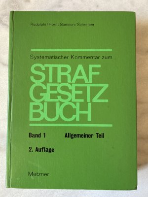 Systematischer Kommentar zum Strafgesetzbuch