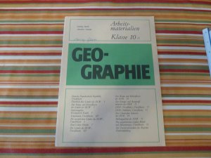 Geographie: Geographie Arbeitsmaterialien Klasse 10