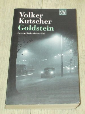 gebrauchtes Buch – Volker Kutscher – Goldstein – Gereon Raths dritter Fall