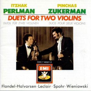 Itzhak Perlman & Pinchas Zukerman - Duets For Two Violins / CD Klassik