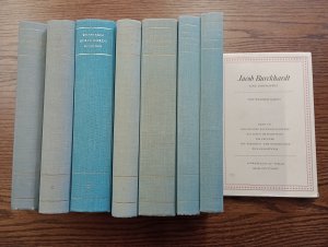 Jacob Burkhardt. Biographie. 7 Teile in 8 Bände. Komplet