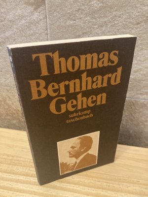 gebrauchtes Buch – Thomas Bernhard – Gehen