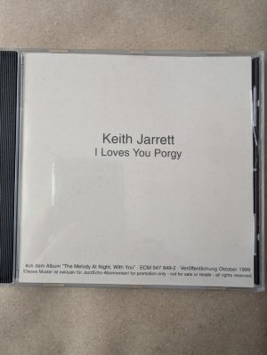 gebrauchter Tonträger – Keith Jarrett – I loves you Porgy [Single!]