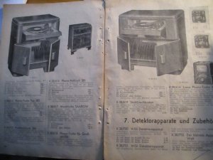 Radio- und Phonokatalog Siemens u.a. 1930