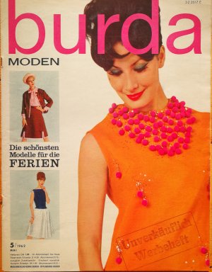 Burda Moden 5 1962 Mai