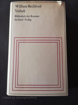 antiquarisches Buch – William Beckford – VATHEK