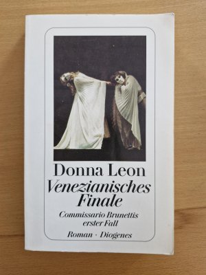 gebrauchtes Buch – Donna Leon – Venezianisches Finale – Commissario Brunettis erster Fall