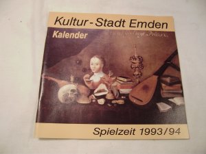 Kalender, Kultur-Stadt Emden, 1993/94