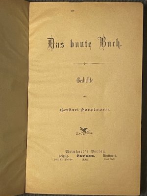 Das bunte Buch – Gedichte, Sagen und Märchen