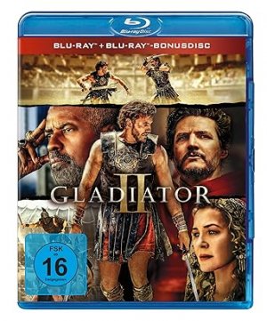 Gladiator II Blue Ray + Bonus Blue Ray