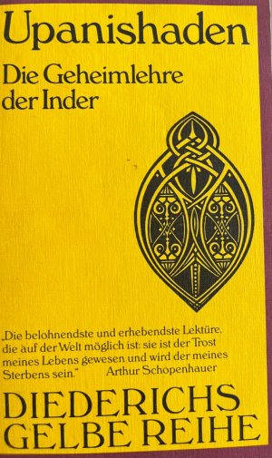 gebrauchtes Buch – Alfred Hillebrandt – Upanishaden – Die Geheimlehre der Inder