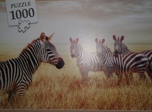 gebrauchtes Spiel – Zebra - Puzzle - Wildlife 1000 Teile