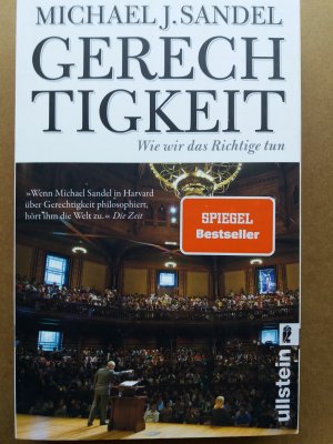 gebrauchtes Buch – Michael J. Sandel – Gerechtigkeit - wie wir das Richtige tun