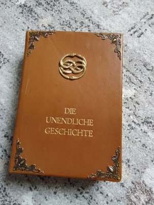 Die unendliche Geschichte Echtledereinband