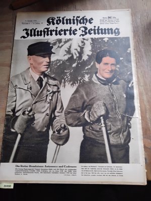 antiquarisches Buch – Kölnische Illustrierte Zeitung  9. Januar 1941
