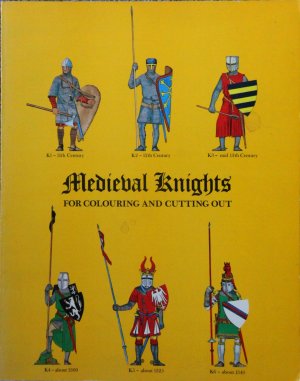 Medieval Knights for Colouring and Cutting Out