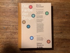 gebrauchtes Buch – Martin Panchaud – Die Farbe der Dinge