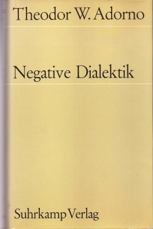 Negative Dialektik