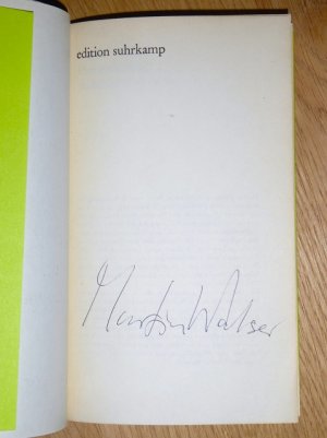 Heimatkunde. Aufsätze und Reden. Von Martin Walser SIGNIERT.