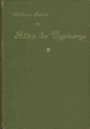 antiquarisches Buch – Wilhelm Raabe – Die Akten des Vogelsangs