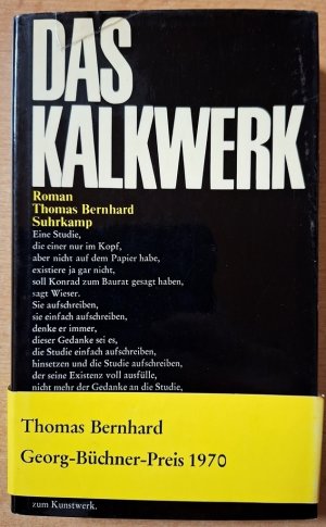 Das Kalkwerk. Roman.