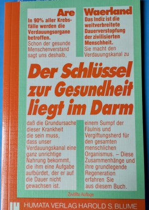 gebrauchtes Buch – Are Waerland – Der Schluessel zur Gesundheit liegt im Darm