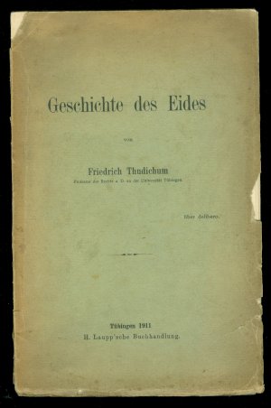 Geschichte des Eides