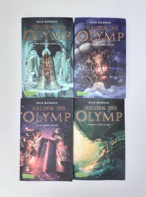 5 X Helden des Olymp - Der verschwundene Halbgott + Der Sohn des Neptun + Das Zeichen der Athene + Das Haus des Hades + Das Blut des Olymp
