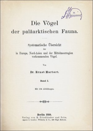 Die Vögel der paläarktischen Fauna.
