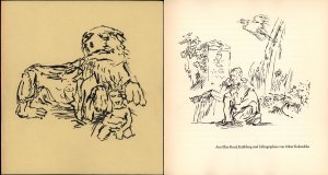 Ann Eliza Reed., Erzählung und Lithographien von Oskar Kokoschka. [Signiertes Exemplar].
