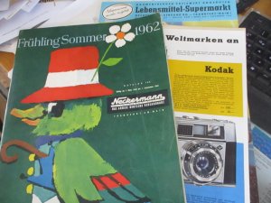 Neckermann Katalog Frühling Sommer 1962