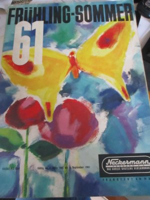 Neckermann Katalog Frühling Sommer 1961