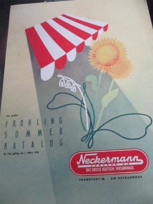Neckermann Der grosse Frühling Sommer Katalog 1955