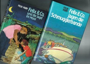 Felix & Co. und die Jagd im Moor + Felix & Co. jagen die Schmugglerbande = Insgesamt 2 Bücher