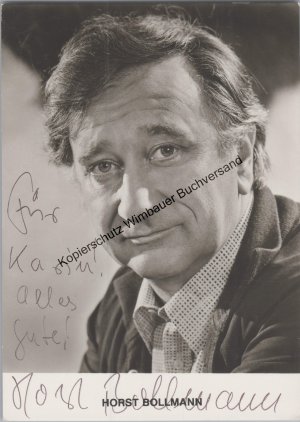 Original Autogramm Horst Bollmann (1925-2014) /// Autograph signiert signed signee